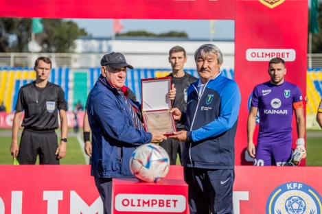 Қазақстан OLIMPBET-Чемпионатының 22 туры Асқар Қожабергеновтың құрметіне өтті