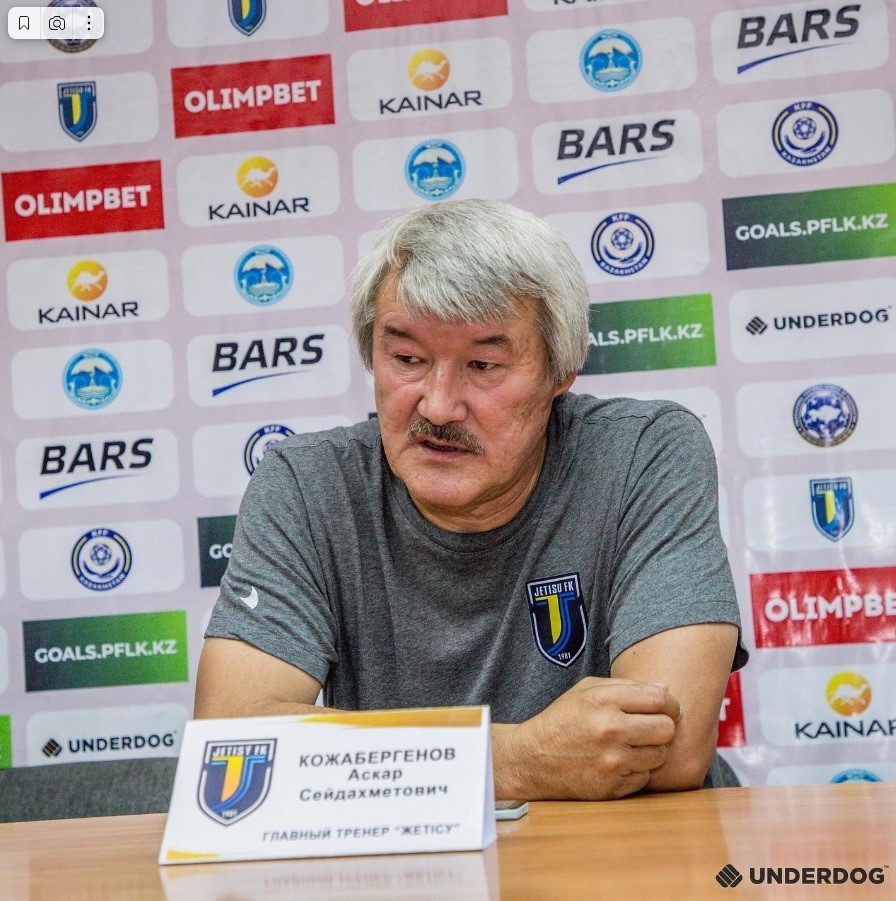 Главный тренер «Жетысу» Аскар Кожабергенов прокомментировал матч с «Окжетпесом»: